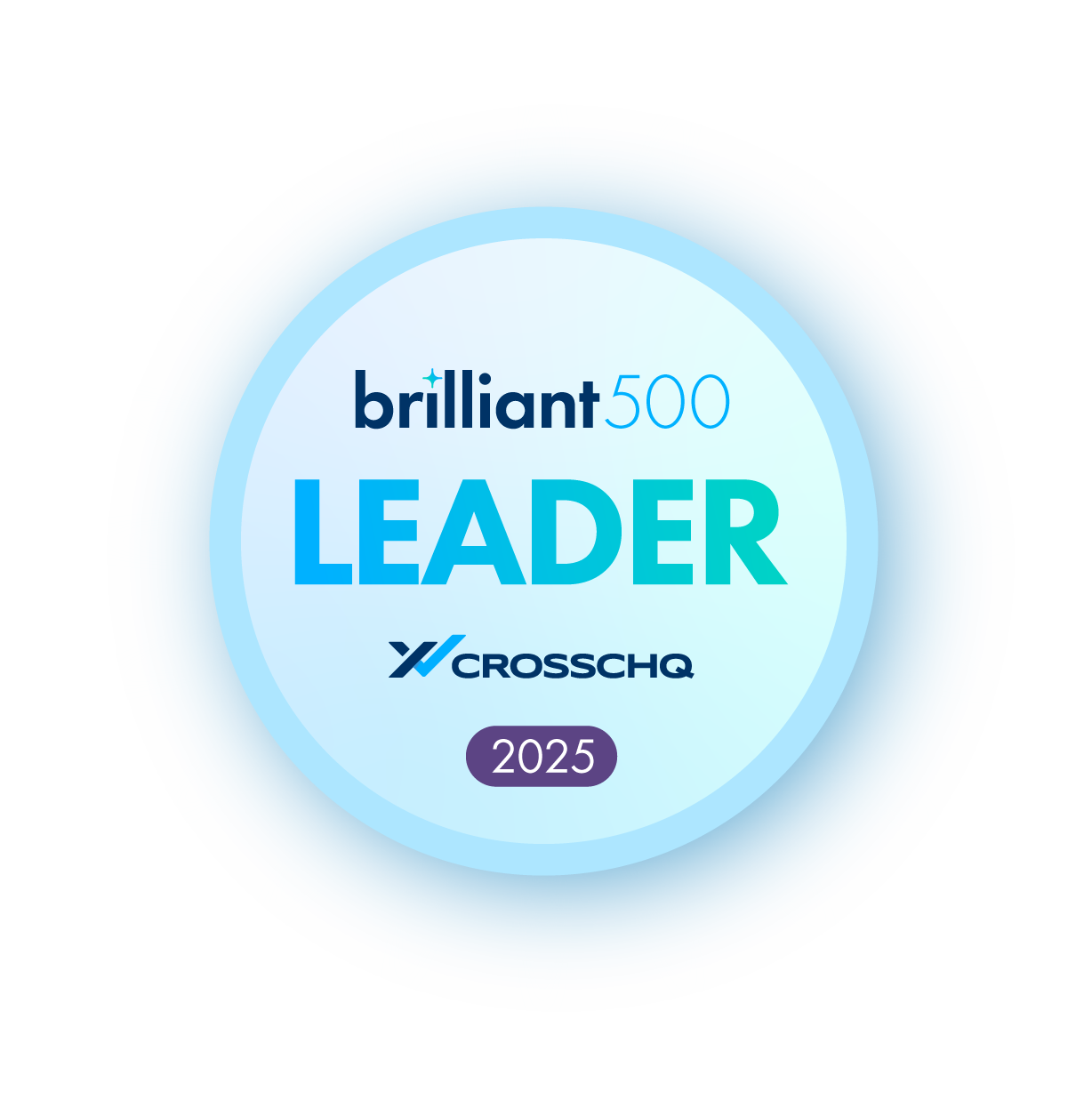 Brilliant 500 Badge